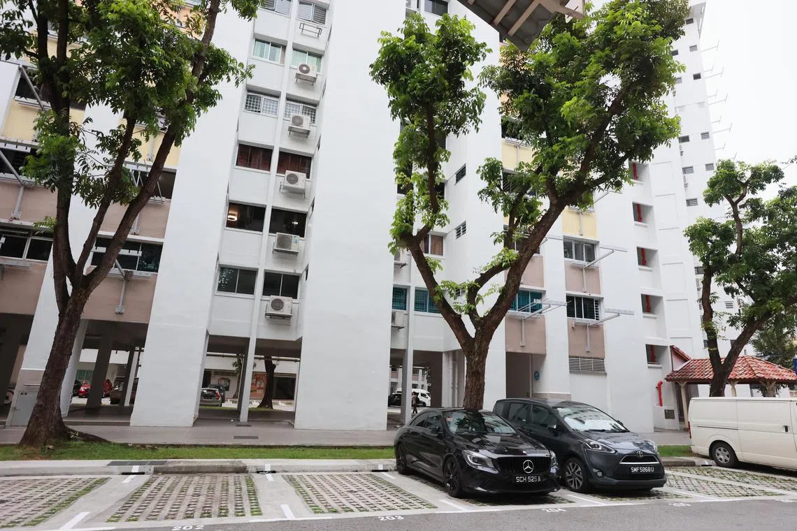 居民申诉住家楼下停车场鼠患严重，经过时都提心吊胆。（潘丰源摄）