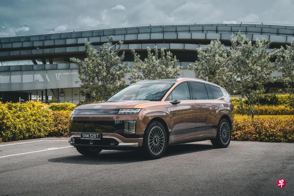 现代轴距最长车型纯电SUV Ioniq 9新加坡登场| 联合早报