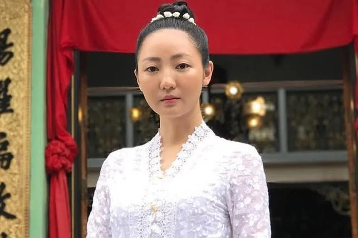 马来西亚演员吴俐璇在《小娘惹之翡翠山》饰演苦命的大少奶奶。（取自艺人IG）