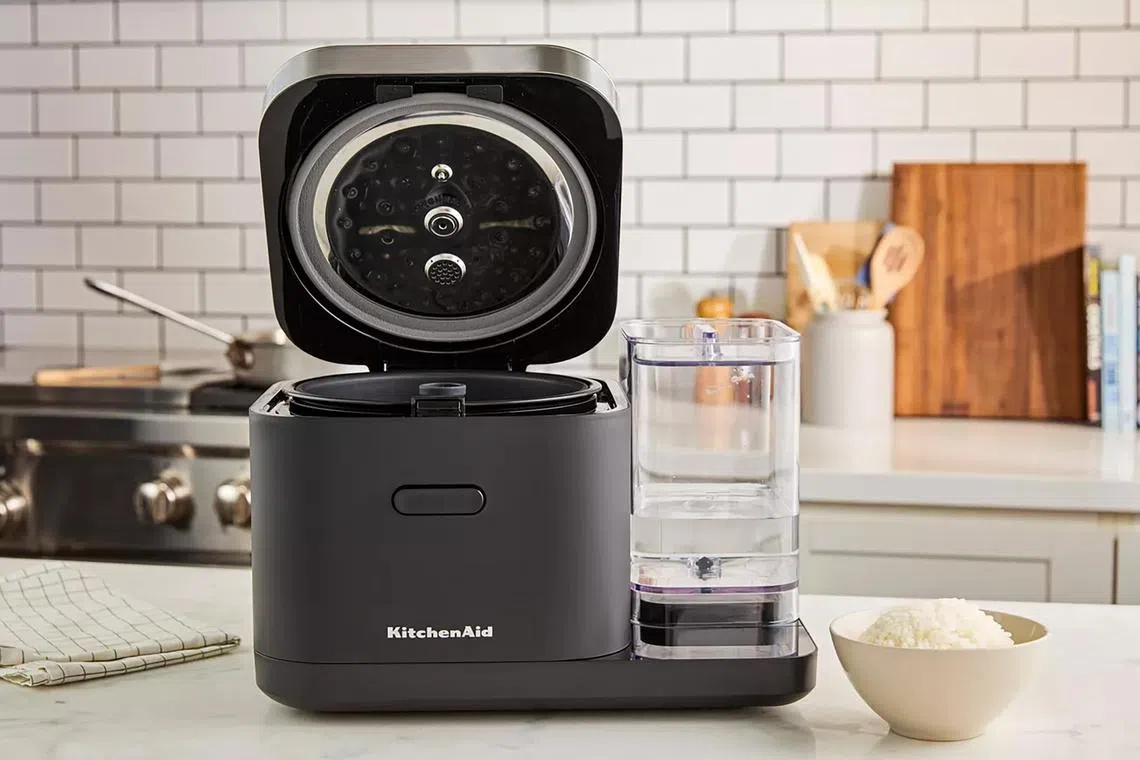 KitchenAid电饭锅有多达21项烹饪功能。（商家提供）