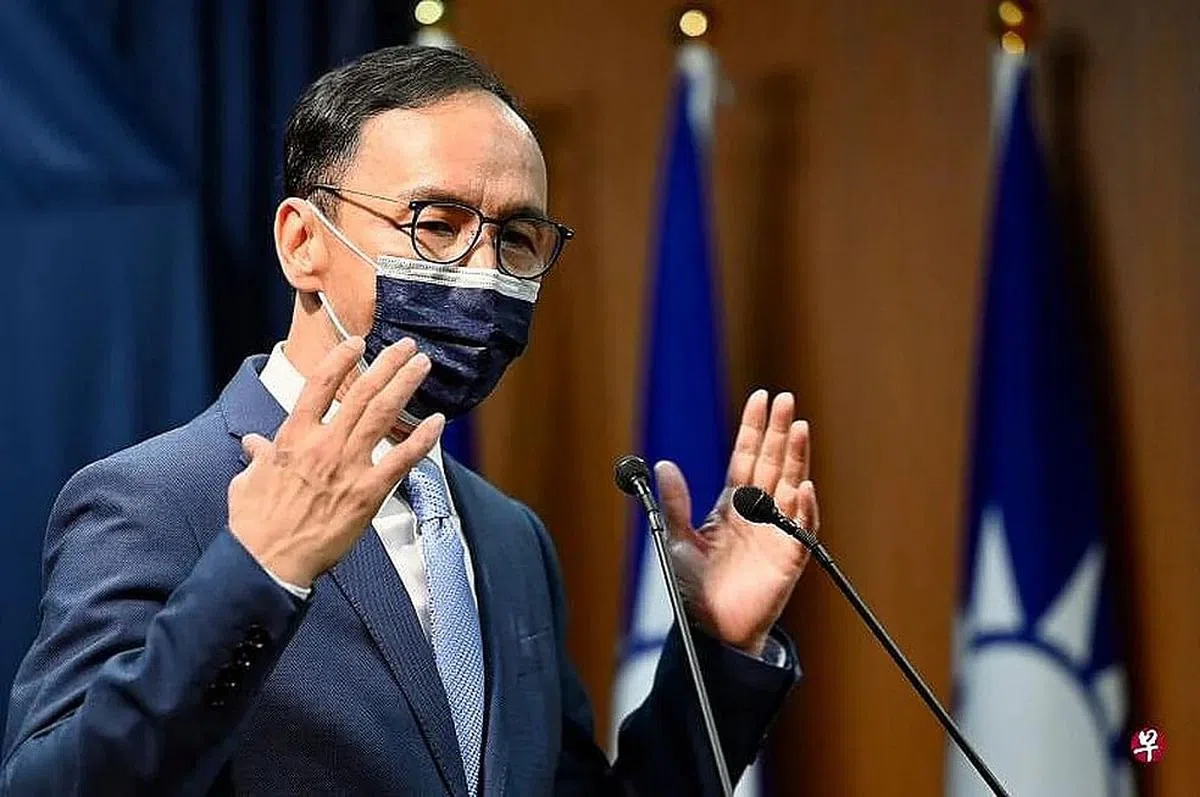 国民党主席朱立伦上周在美国演讲未主动提“九二共识”，会后受访时称“九二共识”是“没有共识的共识”。（法新社档案照）