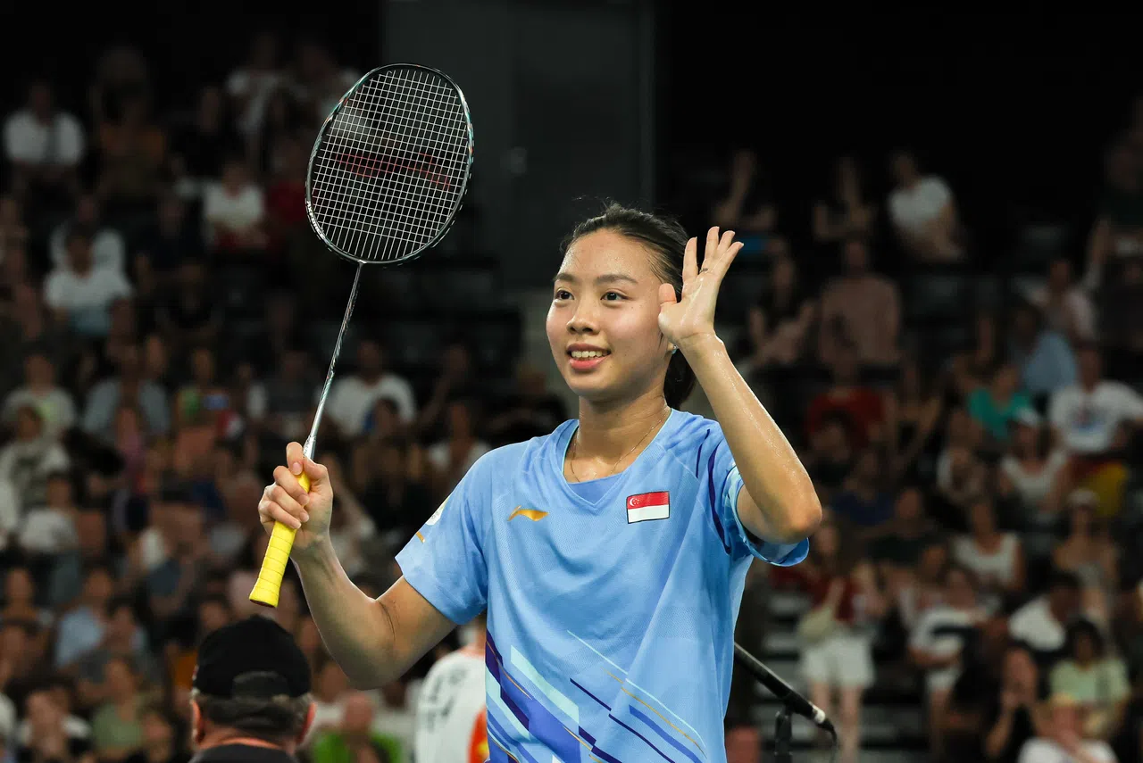 杨佳敏两局轻取加拿大选手张雯语。（档案照片）