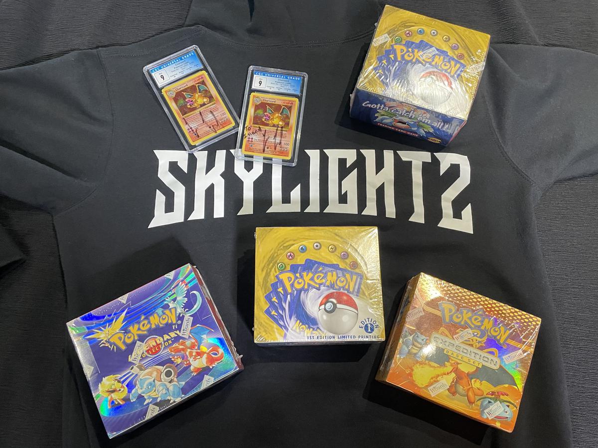 店家搜寻到了未开箱的宝可梦初代基本组合“Pokemon 1st Edition Base Set”，目前价值约50万新币。