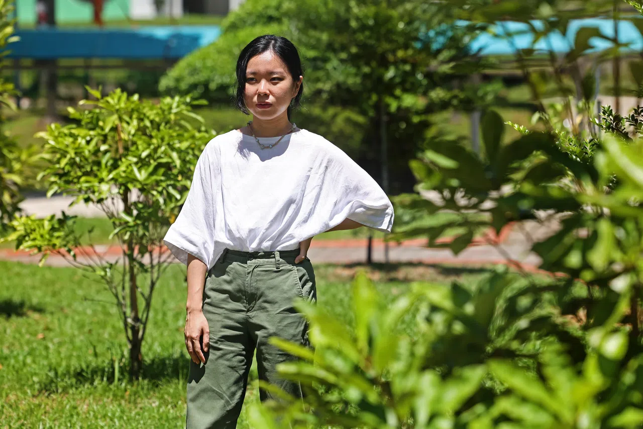 龚敏怡最想住在任何靠近大自然的地方。（陈渊庄摄）