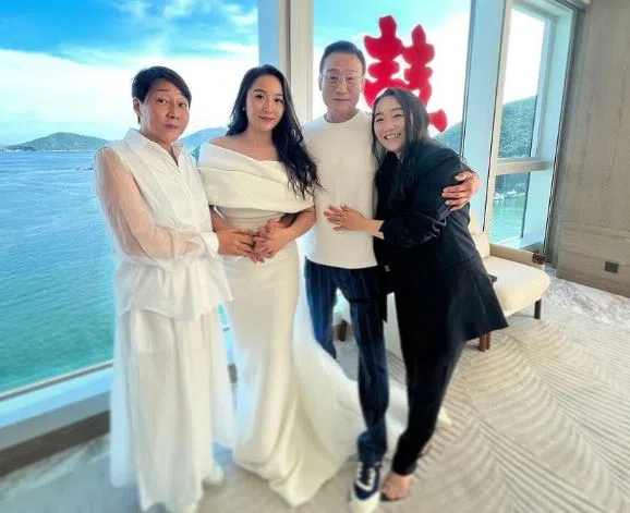 梁家辉大女儿梁颖晨2023年出嫁。（取自梁静仪IG）