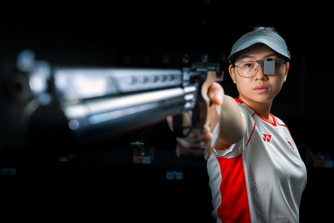 郑琇鸿通过世界排名拿到奥运资格，让我国连续10届奥运都有射击代表。（档案照片）