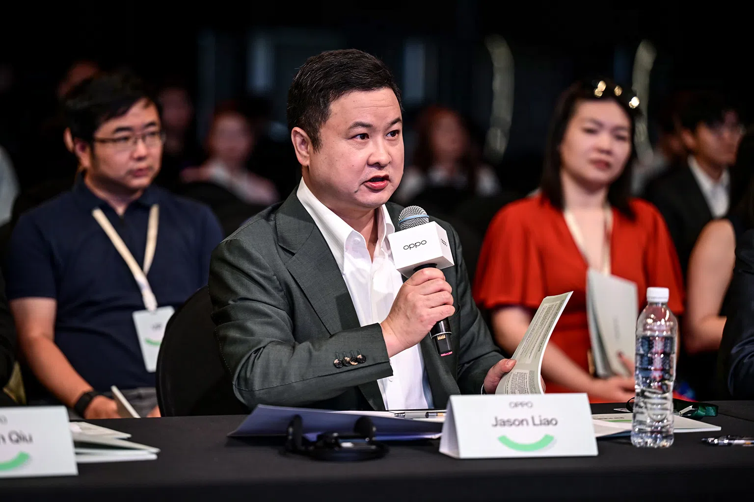 大赛的评审之一OPPO研究院院长廖劲松表示，科技能力的积累，不仅靠Oppo自身，更需整个产业以至全社会的参与。（图/Oppo提供）