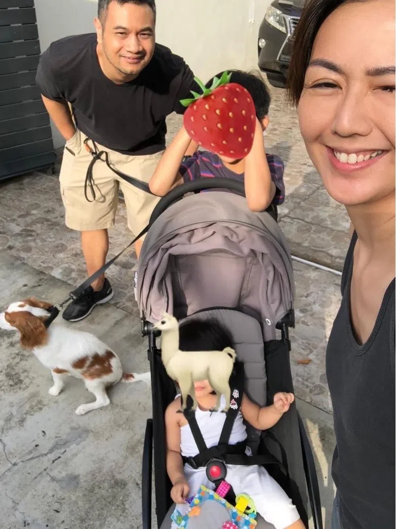 孙燕姿为老公纳迪姆生下一对子女。（取自艺人IG）