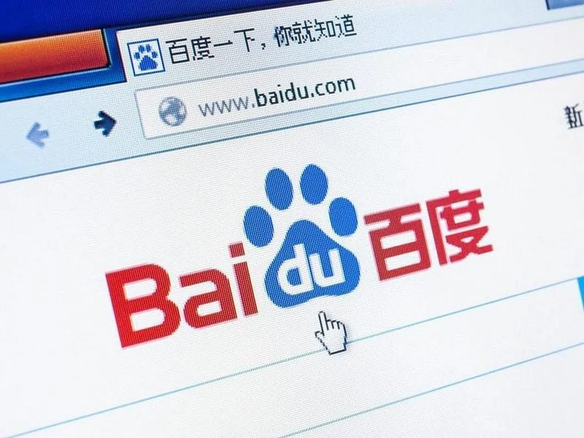 百度计划把旗下的人工智能驱动的聊天机器功能商业化，更是让投资者再次注意到百度。（档案照片）