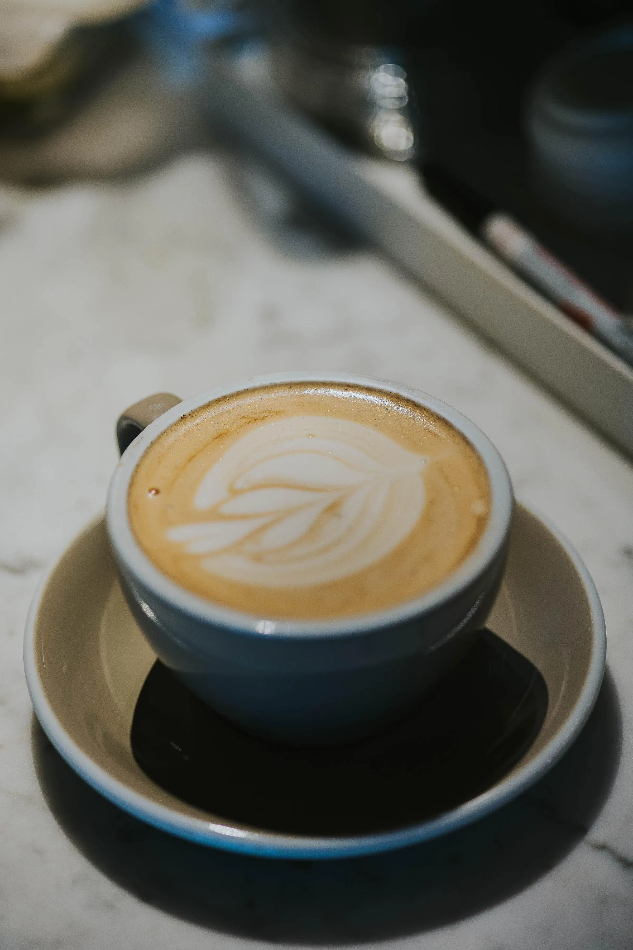 陈鼎杰与杰克·柏柏尔认为，Prefer目前较不适合以无糖黑咖啡形式享用，建议点燕麦拿铁。（Prefer提供）