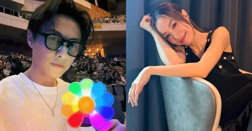 港星邓丽欣（右）是王子唯一公开承认的女友。（互联网）