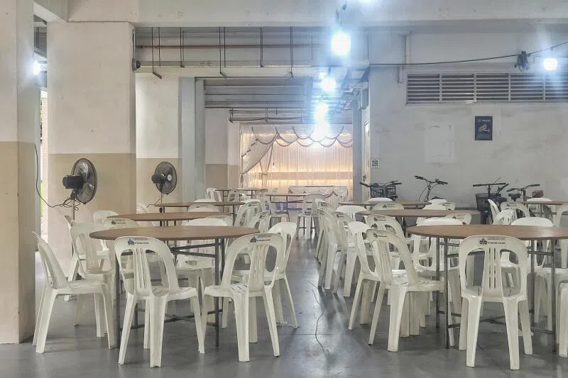 记者星期二下午走访卓宝娟的灵堂时，死者妹妹称遗体还未运回来。（徐颖荃摄）