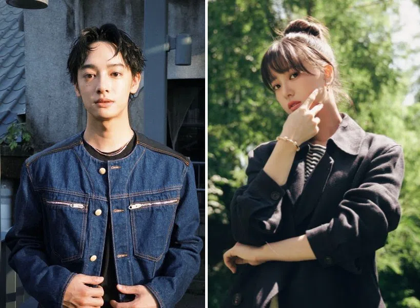 台湾演员刘修甫（左）和项婕如将共同主演新剧。（新传媒提供）