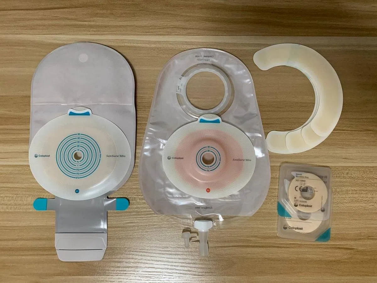 陈扬霖每个月必须花400元左右购买造口袋与相关用品。