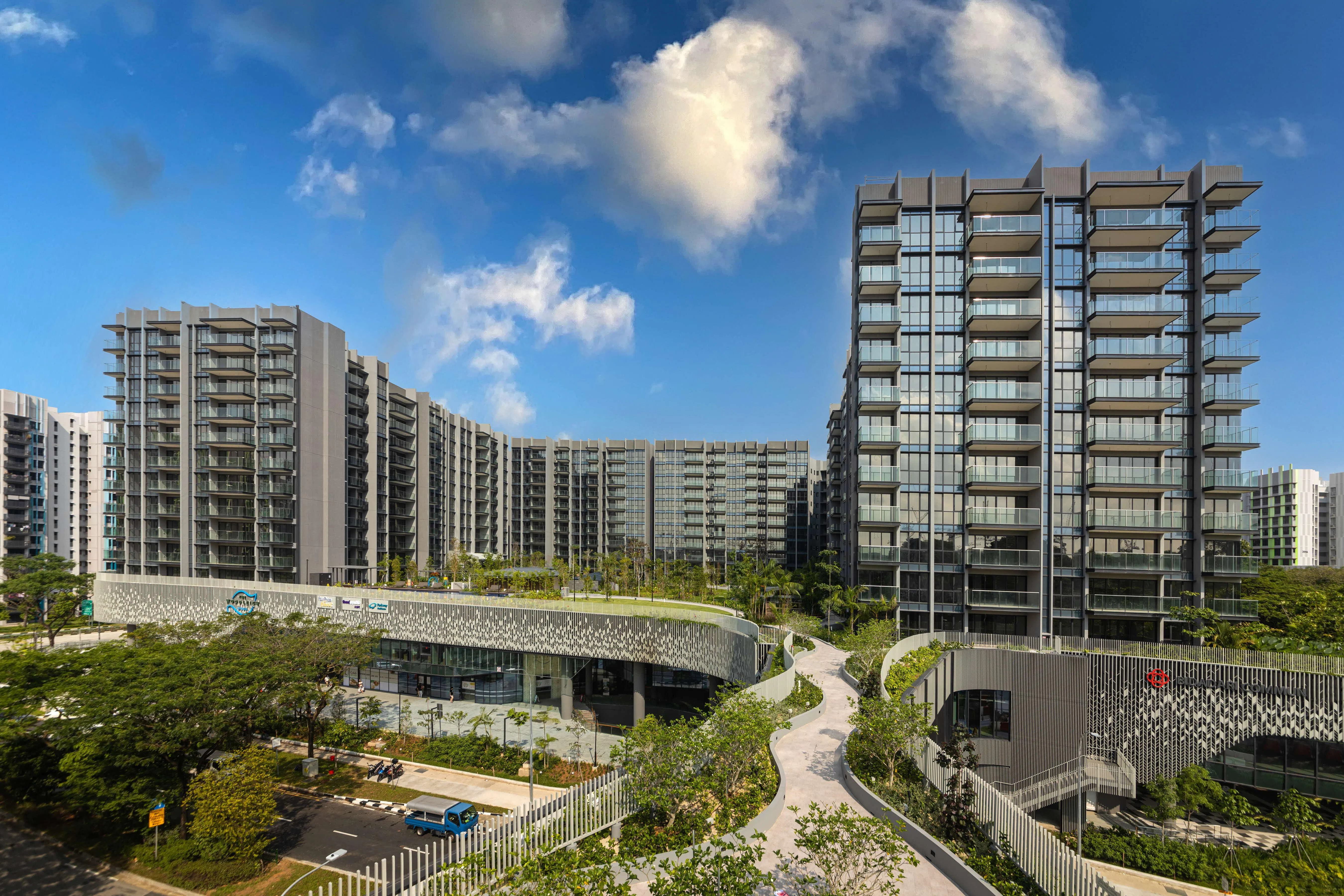 桦丽居和桦丽商城综合项目团队获得住宅组别的年度最佳建筑项目奖。（建设局提供）