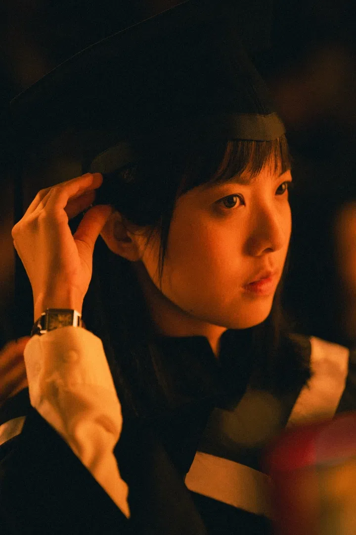 锺雪莹饰演为了融入社会而苦学口语的聋哑人士。（新加坡华语电影节提供）