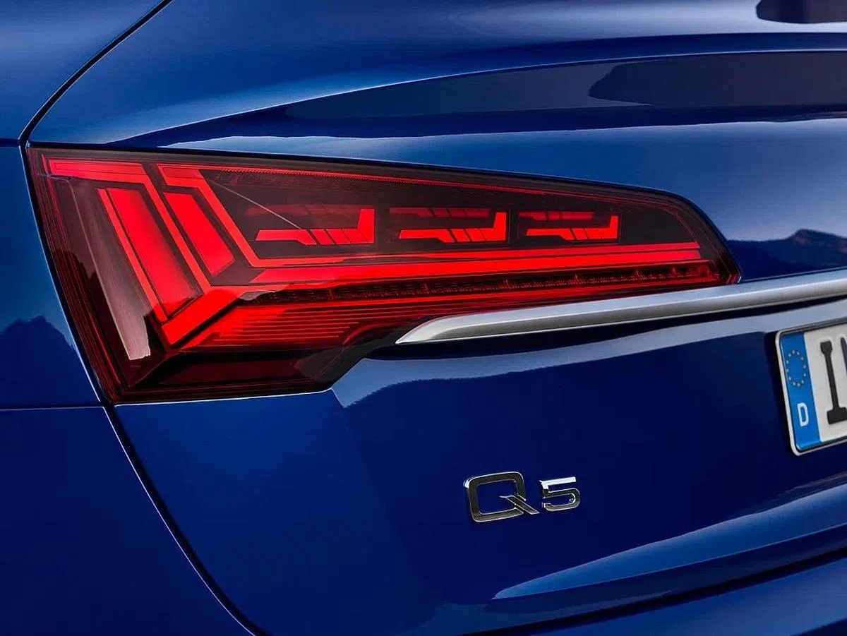 Sportback采用奥迪最新的车尾灯设计。（车商提供照片）