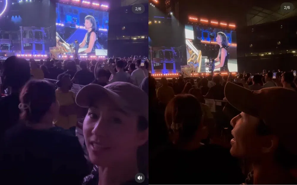 胡定欣也来新看Lady Gaga。（取自胡定欣IG）