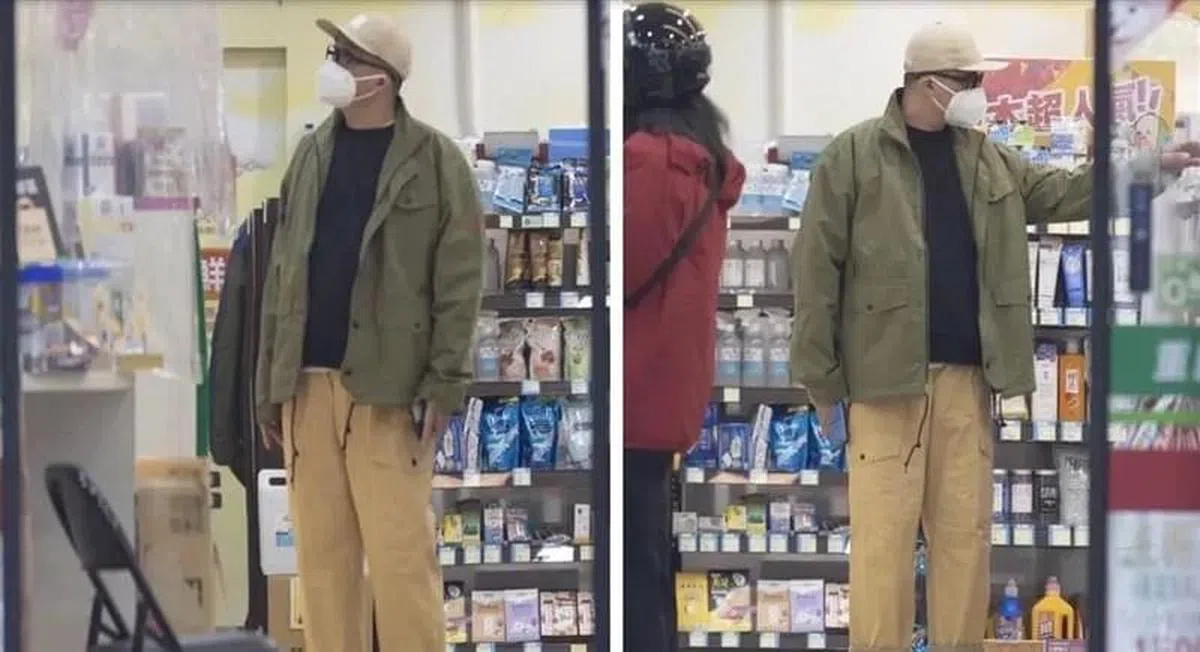 广告中的男子外形和打扮酷似具俊晔。（互联网）