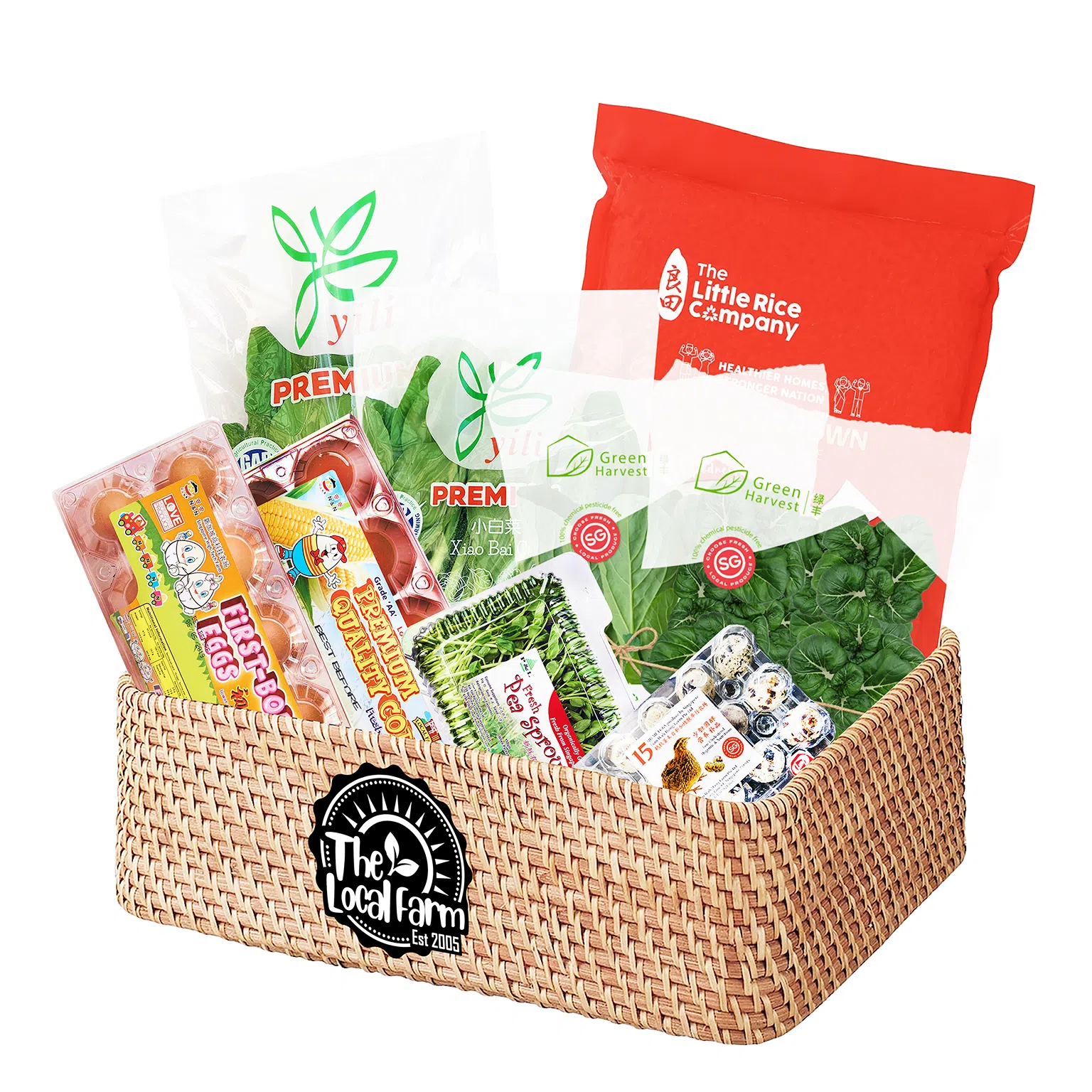 本地农场（The Local Farm）品牌将本地农夫与有需要的社群联系起来，加强消费者和业者的相互扶持。（图/受访者提供）