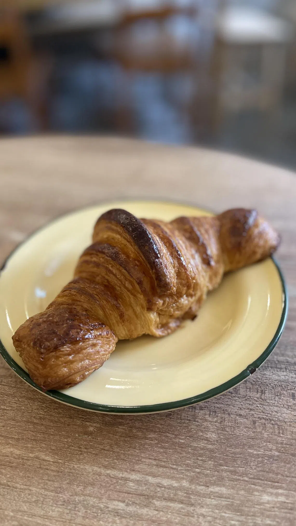 Baker’s Bench用酸面团制作牛角面包。（黄靖晶摄）