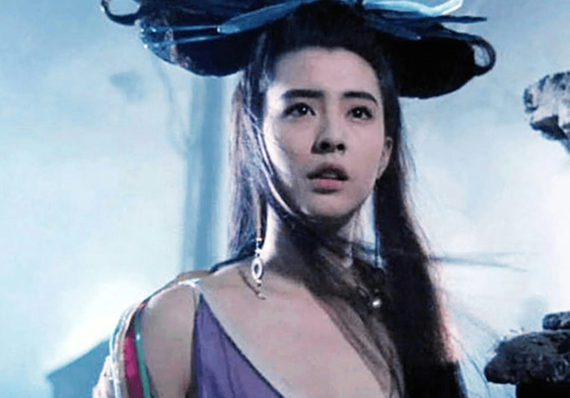 王祖贤凭饰演女鬼“聂小倩”声名大噪。（互联网）
