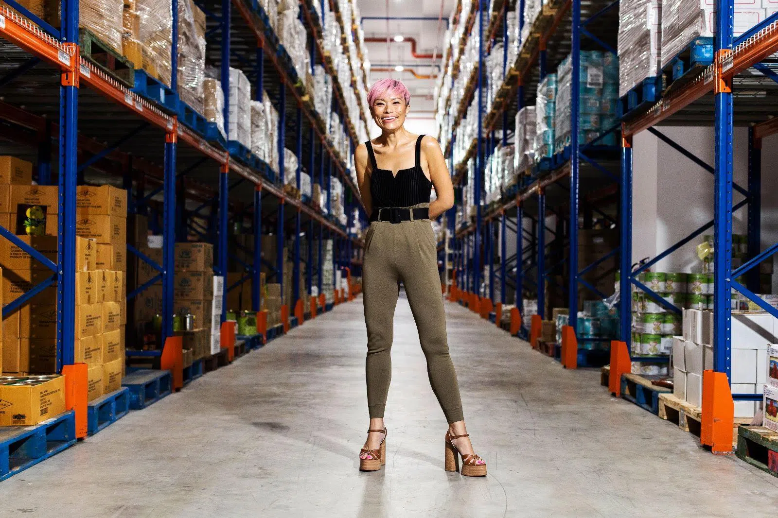 新加坡食物银行创办人黄玮婷认为，可持续是一种生活方式。（受访者提供）