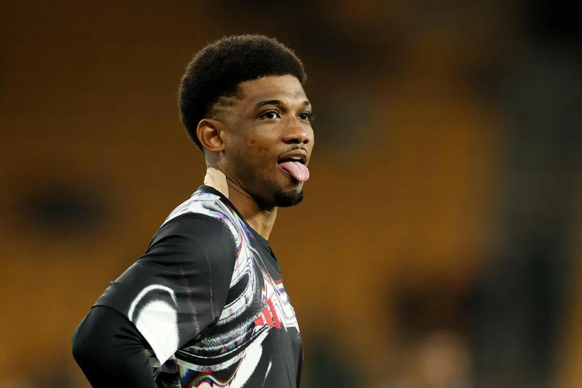 随着科特迪瓦止步本届非洲杯复赛，迪亚洛也提前回到了曼联。（路透社）