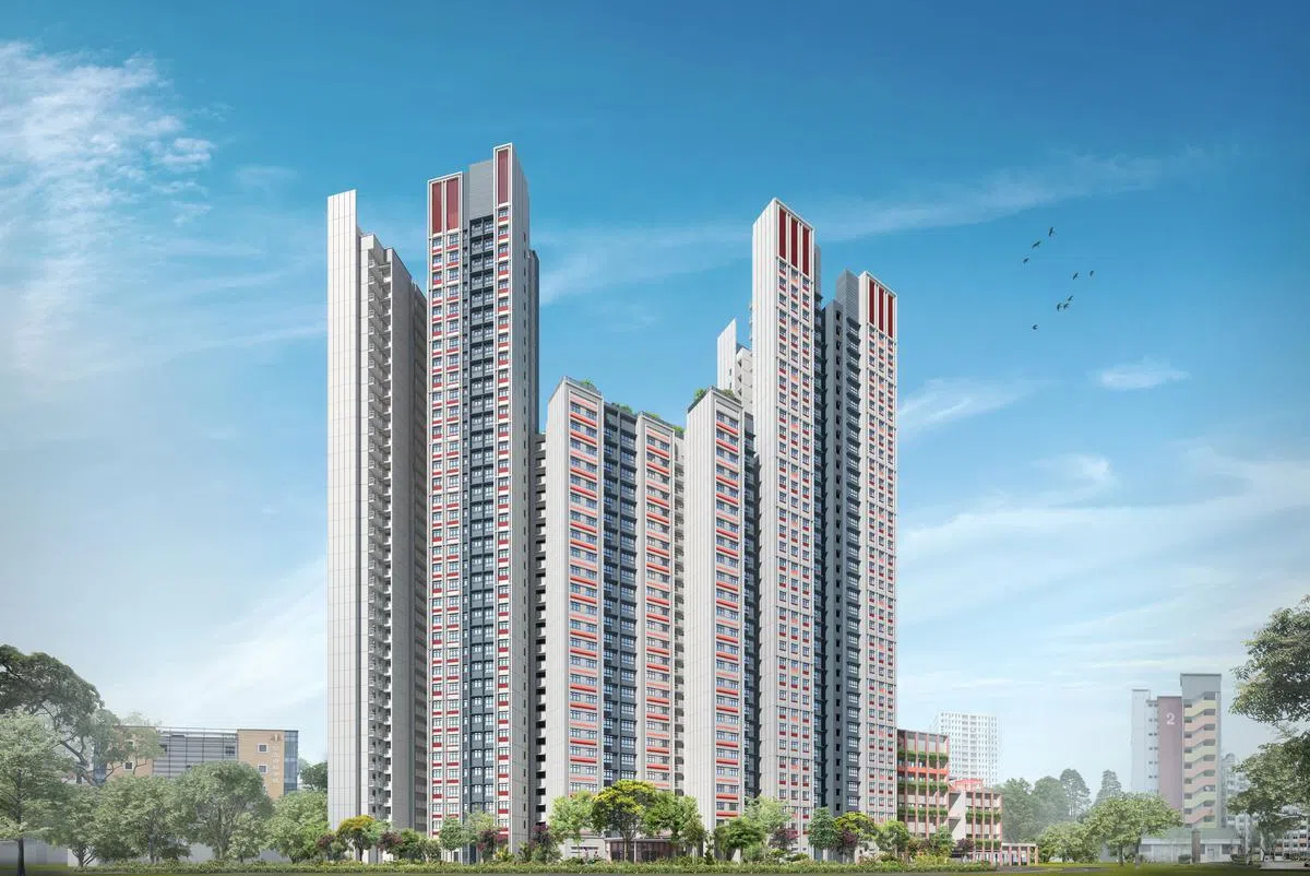 大巴窑的Kim Keat Heights项目共有385个单位，涵盖二房式灵活单位至四房式单位。（建屋发展局提供）