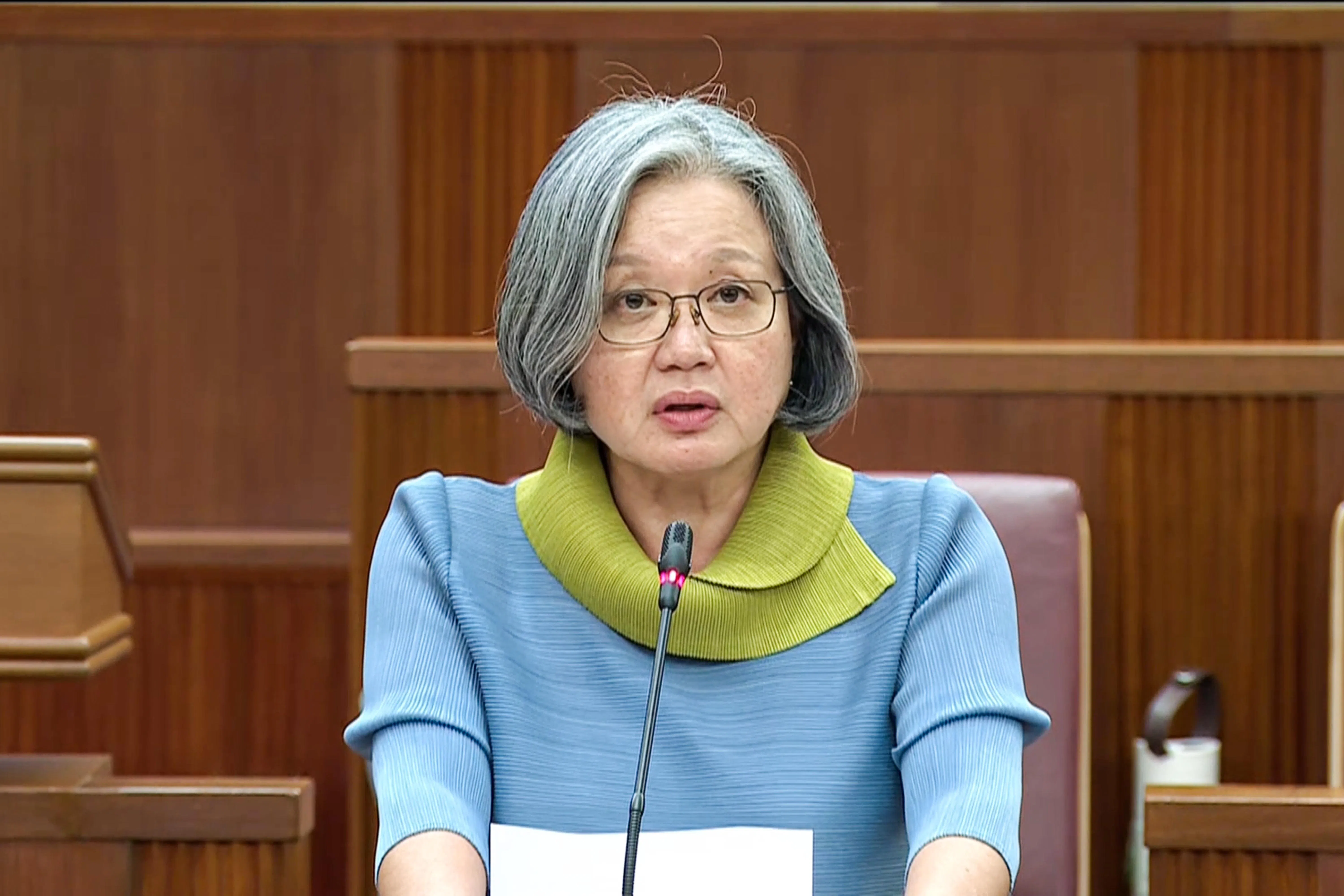 工人党阿裕尼集选区议员林瑞莲。（gov.sg视频截图）