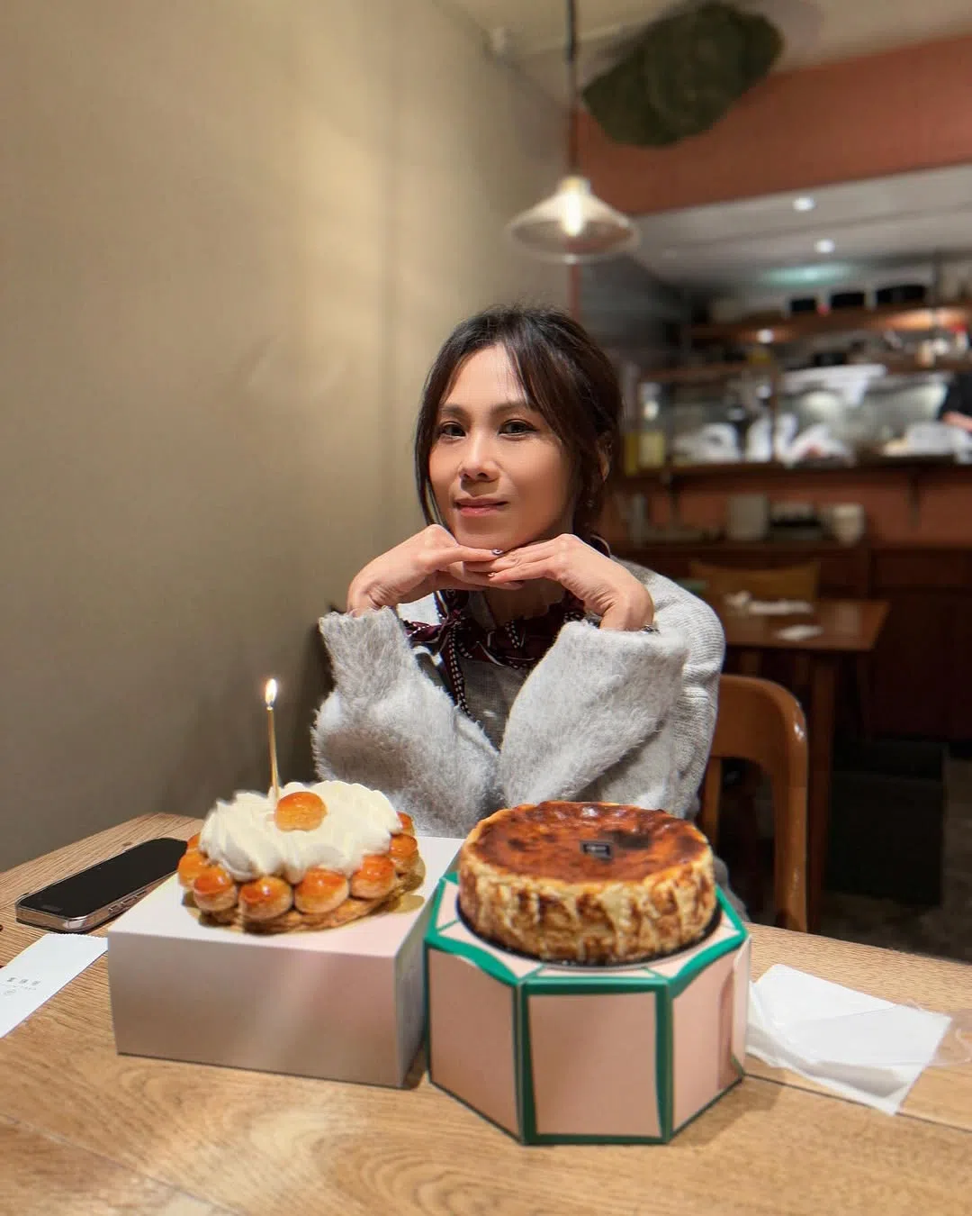 蔡健雅庆50岁生日，大方坦言喜欢现在的自己。（取自蔡健雅IG）