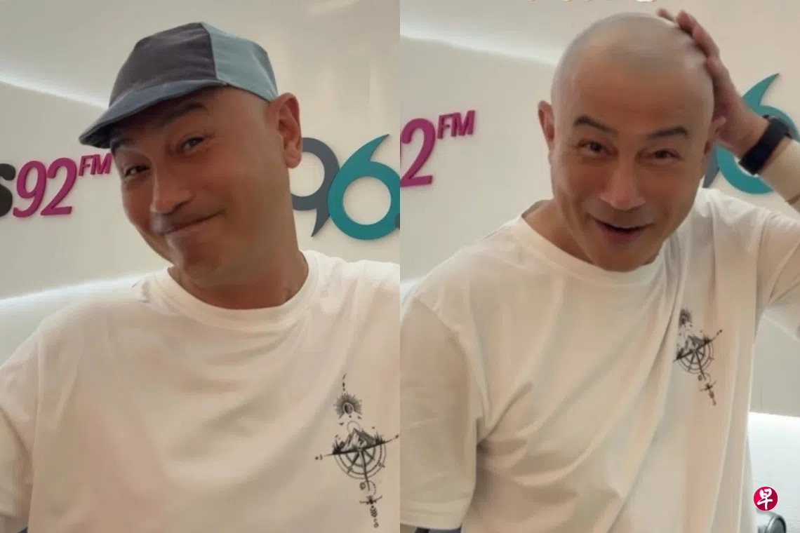 曾为张国荣配音还打败陈小春 林明伦首拍美片剃光头