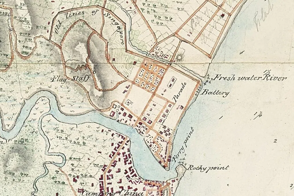 消失的新加坡拉古城墙