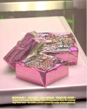 香港的黄咏珊（又名飞天猪）发展中的作品《乖乖》。（艺术家提供）