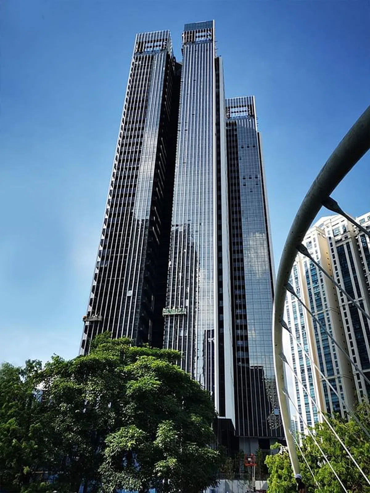 高贵典雅的瑞雅嘉苑成为新加坡河畔最新的地标性建筑。（图/星狮地产提供）