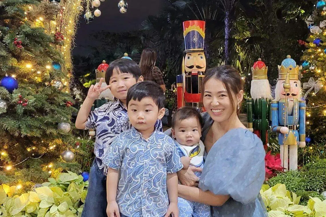 郑可为认为让孩子从小在生活中接触华语很重要。（Cross Ratio提供）