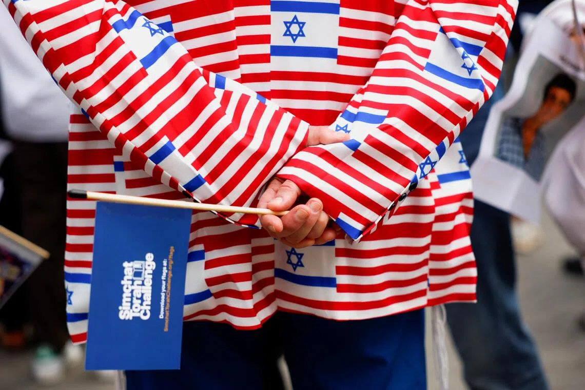 美国两年来向以色列提供217亿美元军事援助| 联合早报