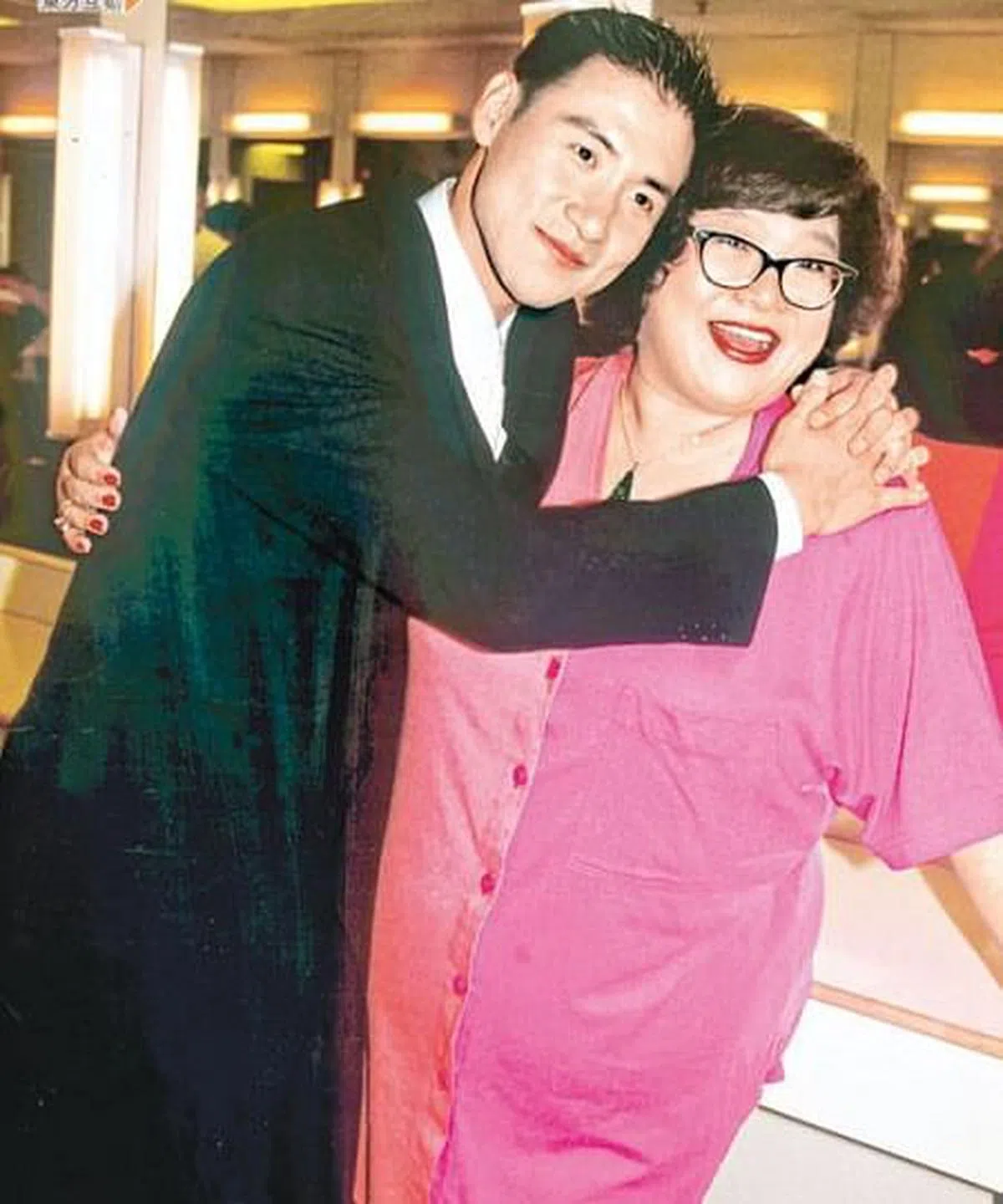 沈殿霞生前曾说张学友很尊敬她。（互联网）