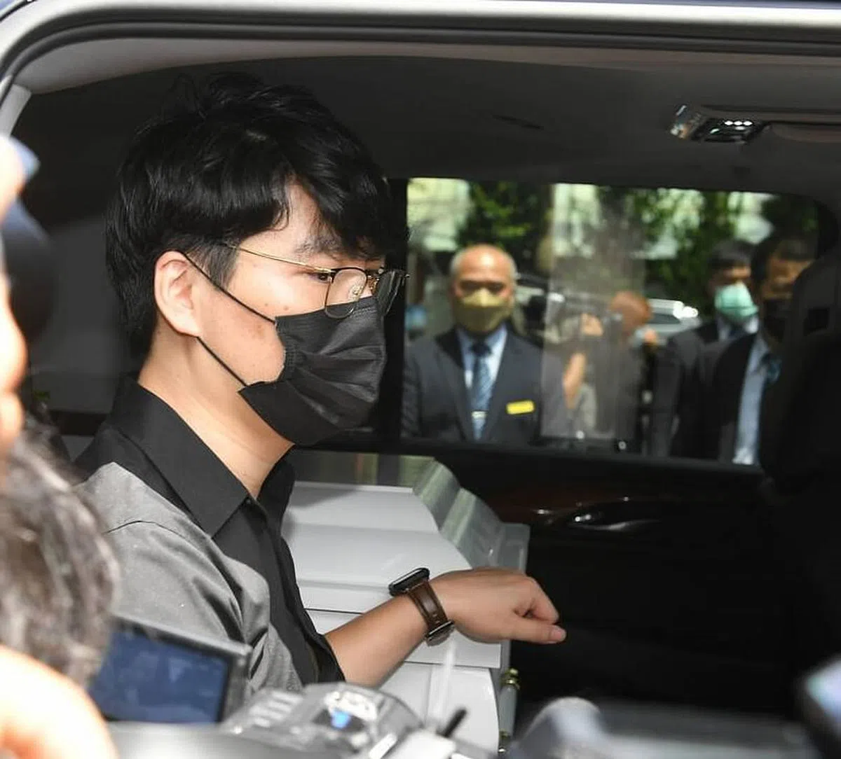 Gary陪伴余苑绮走完最后一段路。（图/互联网）