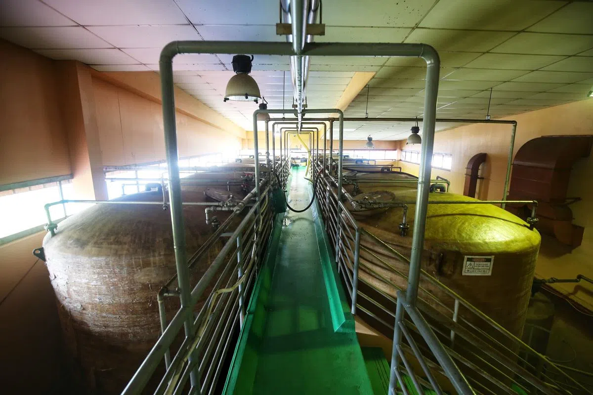 广祥泰以生产酱油起家。（萧紫薇摄）