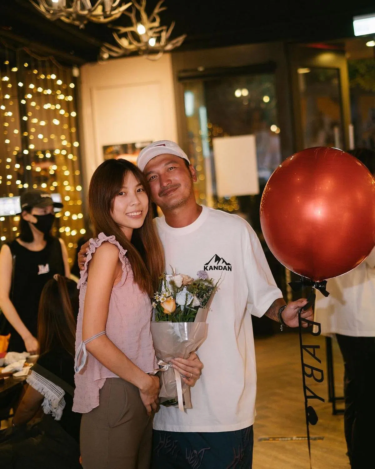 KID和老婆Rita明年初将迎来第一个宝宝。（取自IG）