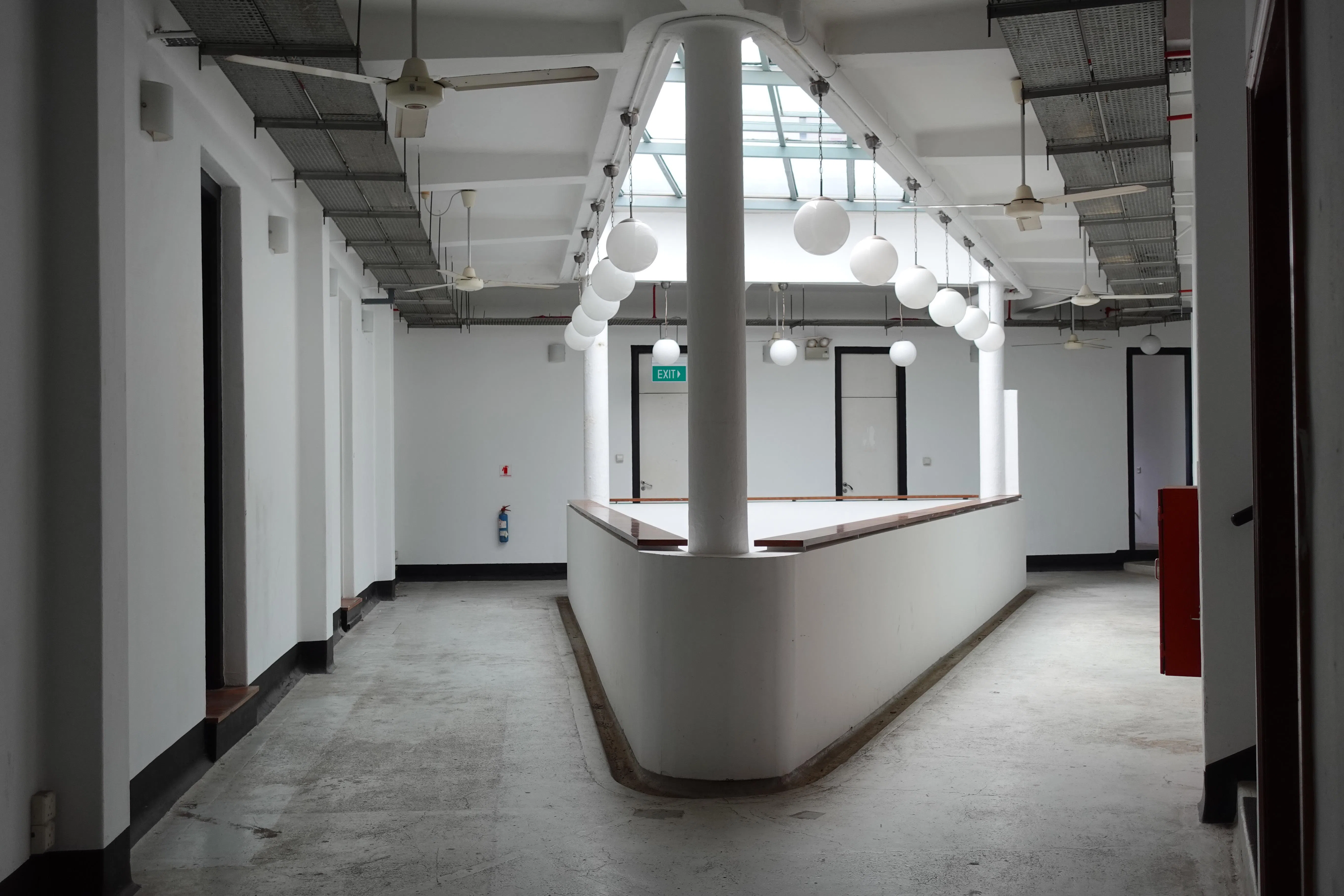 建筑1923年建成至今已有101年的历史，三角形通风井是一大设计特征。（土管局提供）