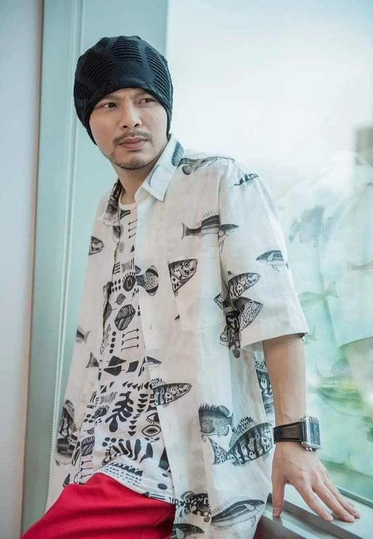 黄明志对抄袭歌曲的妙喻，大获网民赞赏。（面簿）