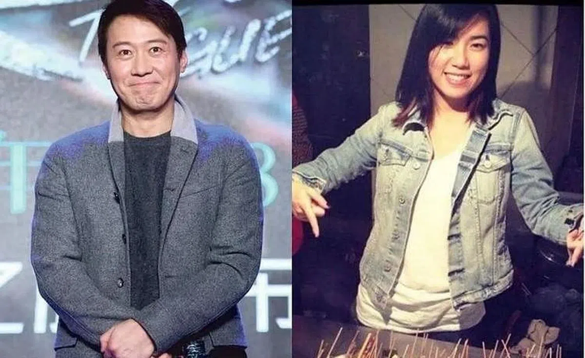 黎明和另一半阿Wing（右）育有一女。（互联网）