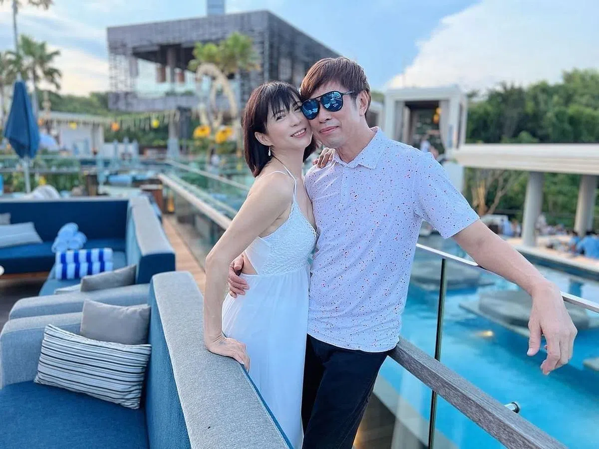 潘玲玲和黄世南结婚多年恩爱如昔。（取自艺人IG）