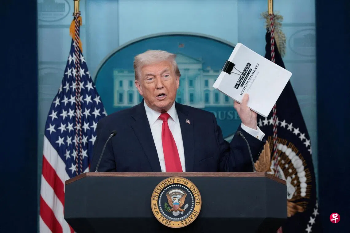 上任一年特朗普宣称365项胜利连上帝也自豪| 联合早报