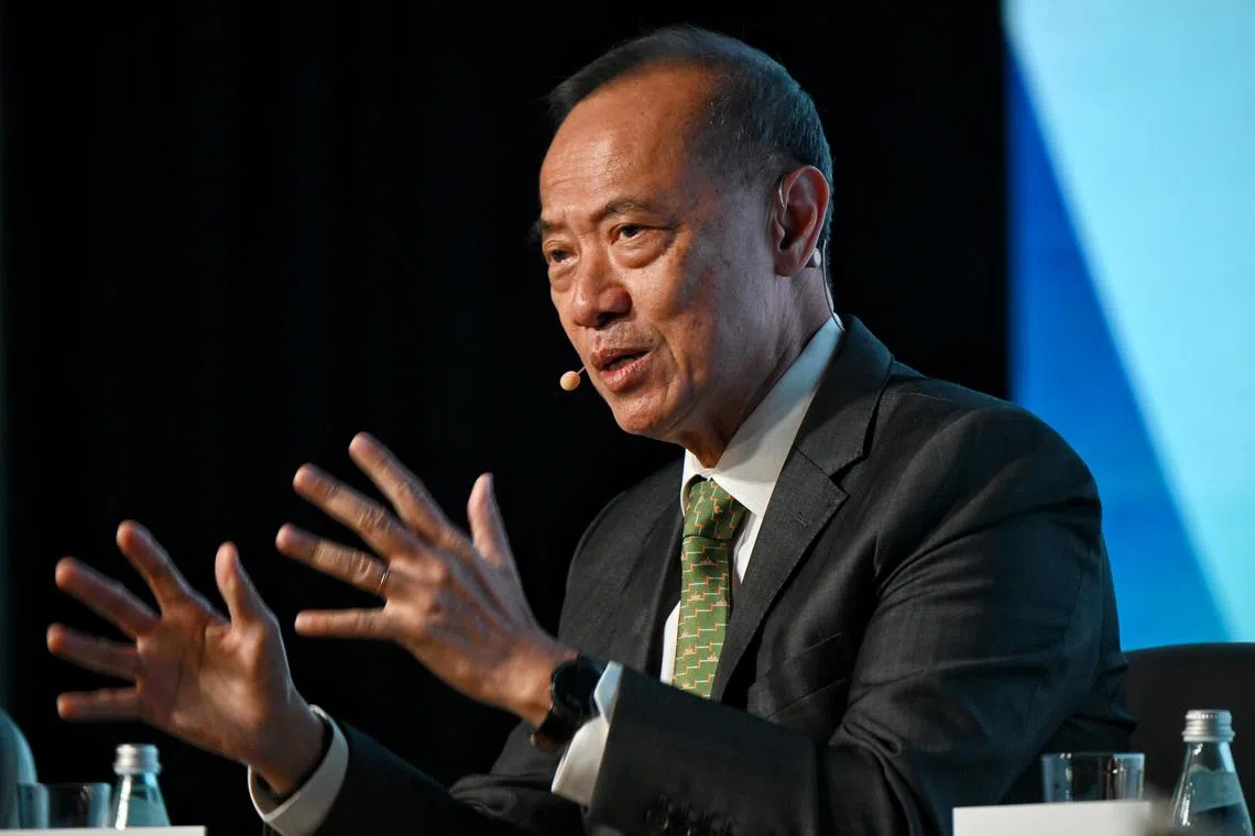 前部长杨荣文至今仍活跃于商界与评论界。（档案照）