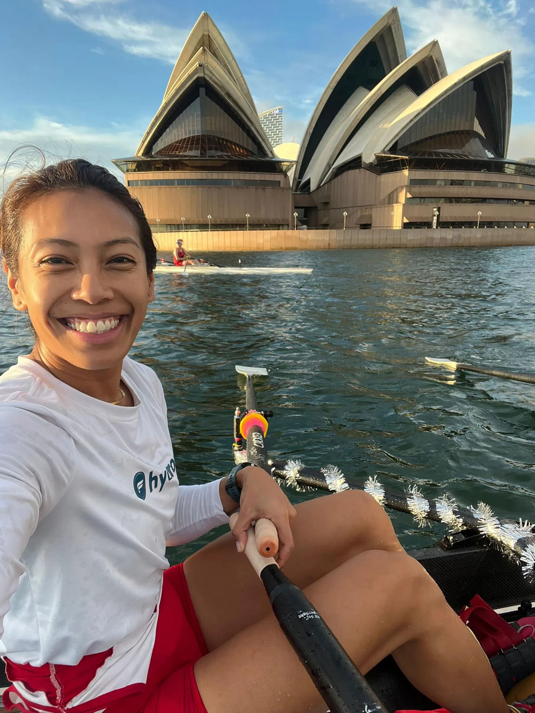 赛伊达从波士顿搬到悉尼训练并拿到资格，如今她要完成在里约热内卢奥运“未完成的事”。（赛伊达提供）