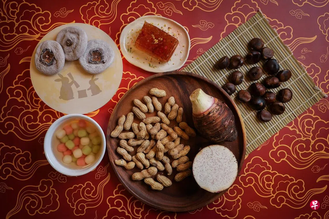 中秋换个吃法 六应节食品少负担多寓意