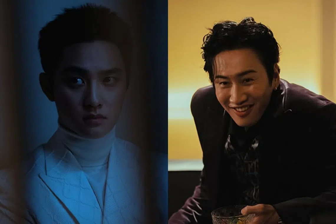 都敬秀（左）和李光洙在戏中饰演反派。（取自Disneypluskr IG）
